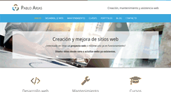 Desktop Screenshot of pabloarias.eu